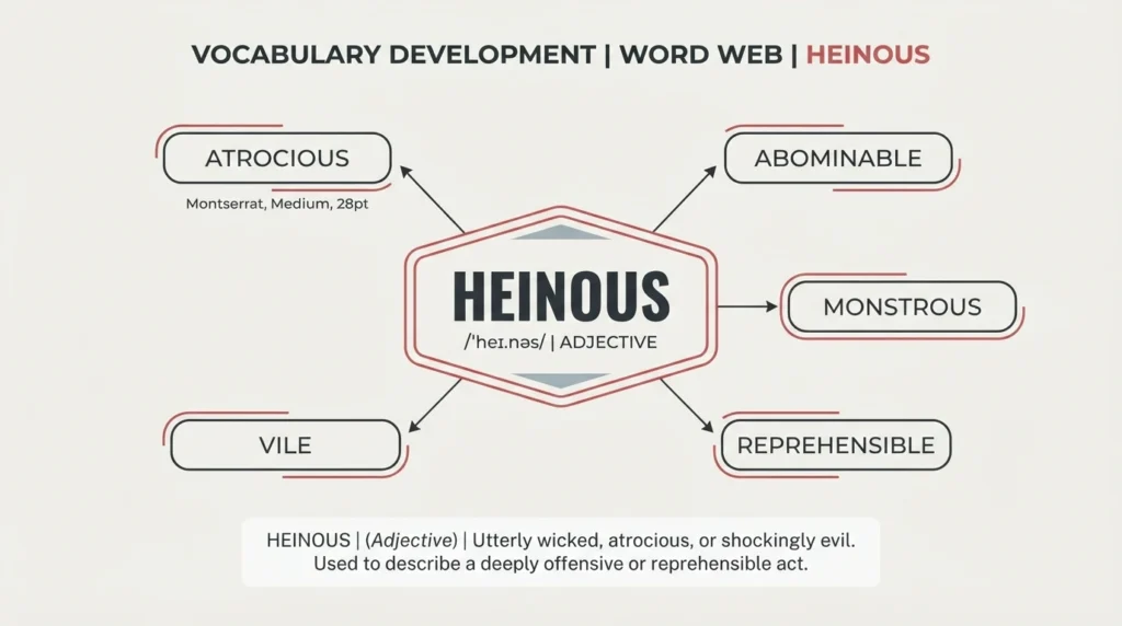 Best Synonyms for Heinous Crimes and Serious Acts