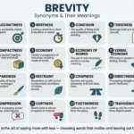 Synonyms for Brevity: Meanings, Differences, and Use