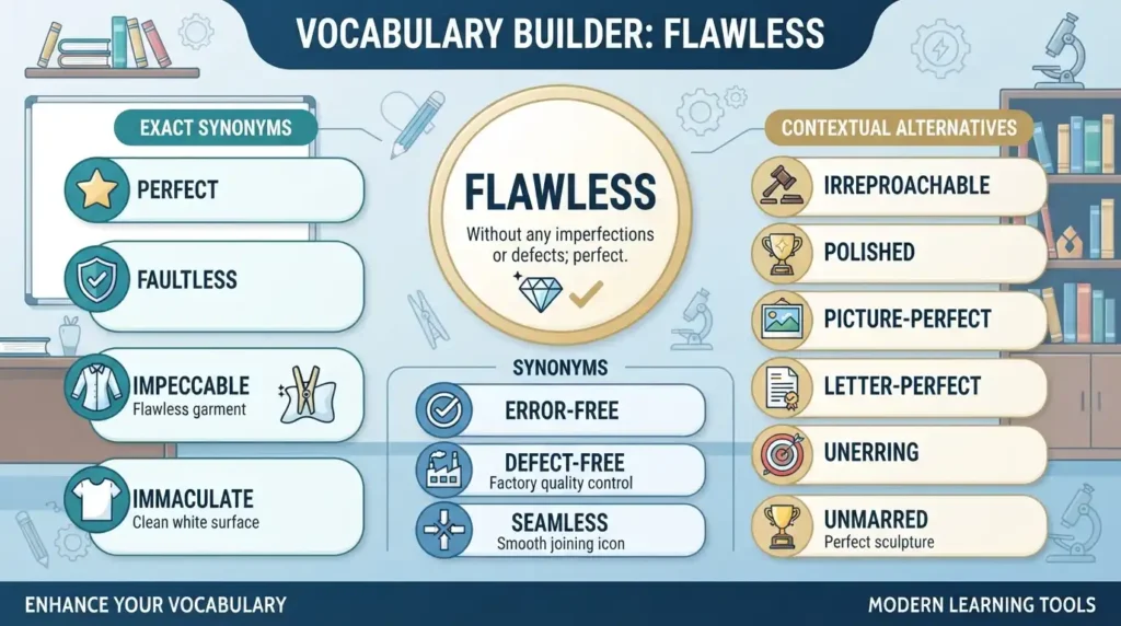 Detailed Synonyms for Flawless