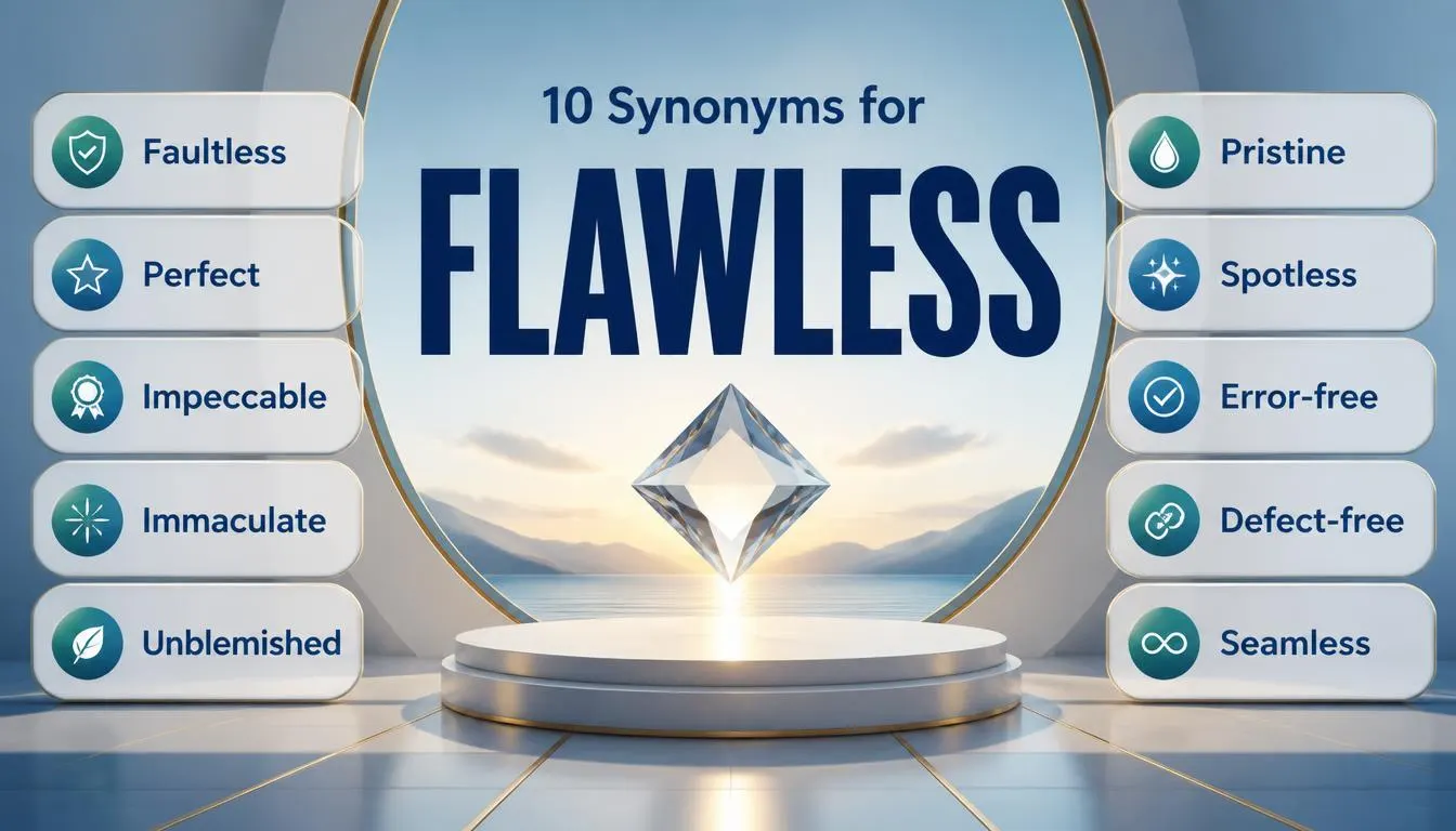 Synonyms for Flawless , Best Words and Meanings