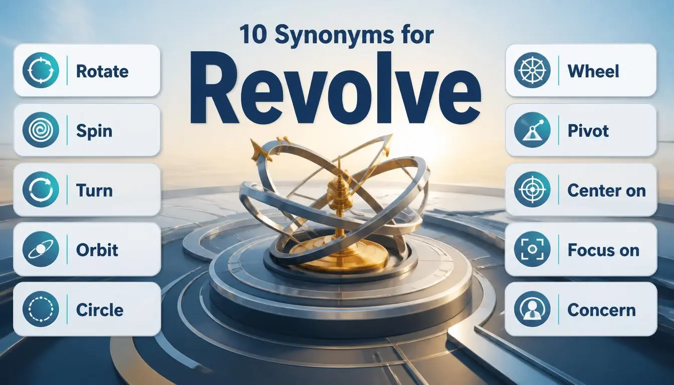 Synonyms for Revolve Best Alternatives and Meanings
