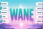 Synonyms of Wane: Meanings Differences and Examples