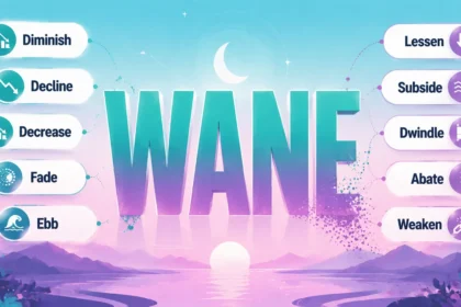 Synonyms of Wane: Meanings Differences and Examples