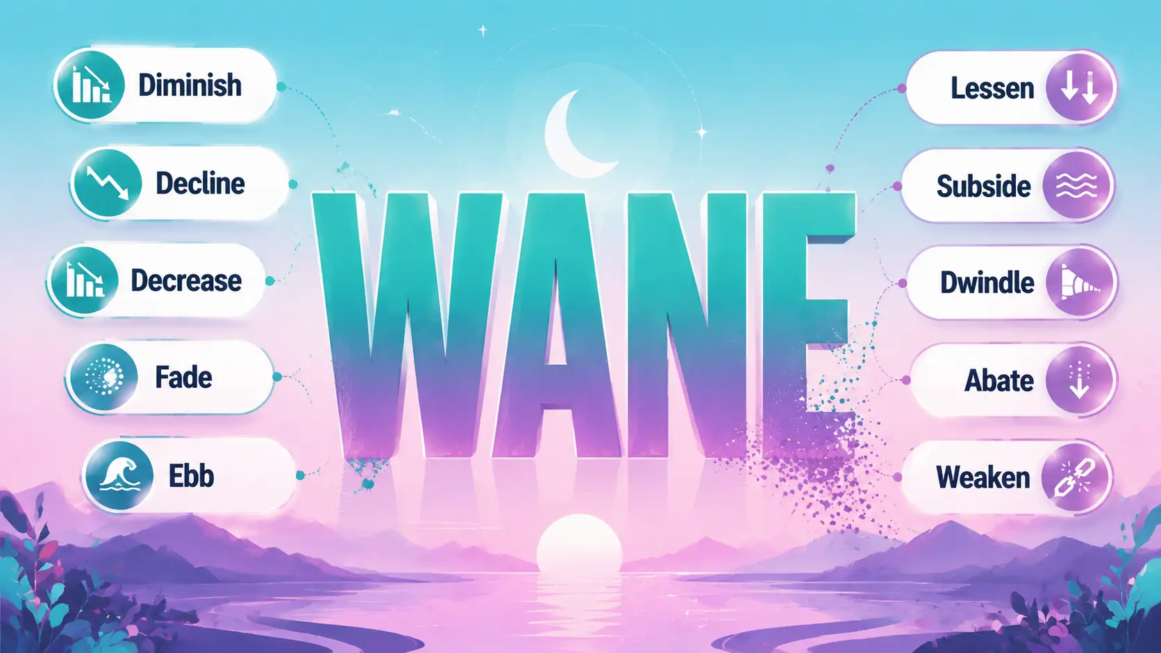 Synonyms of Wane: Meanings Differences and Examples