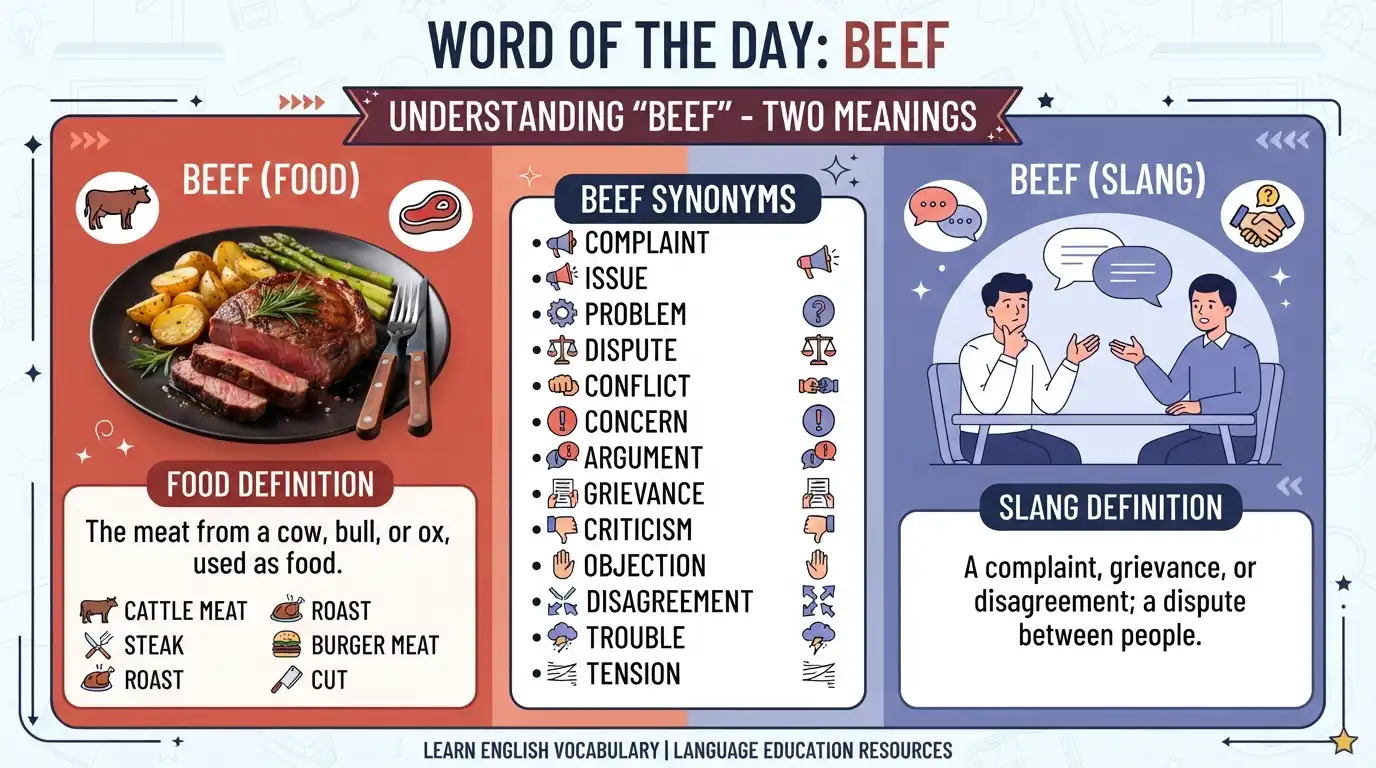 Best Synonyms for Beef