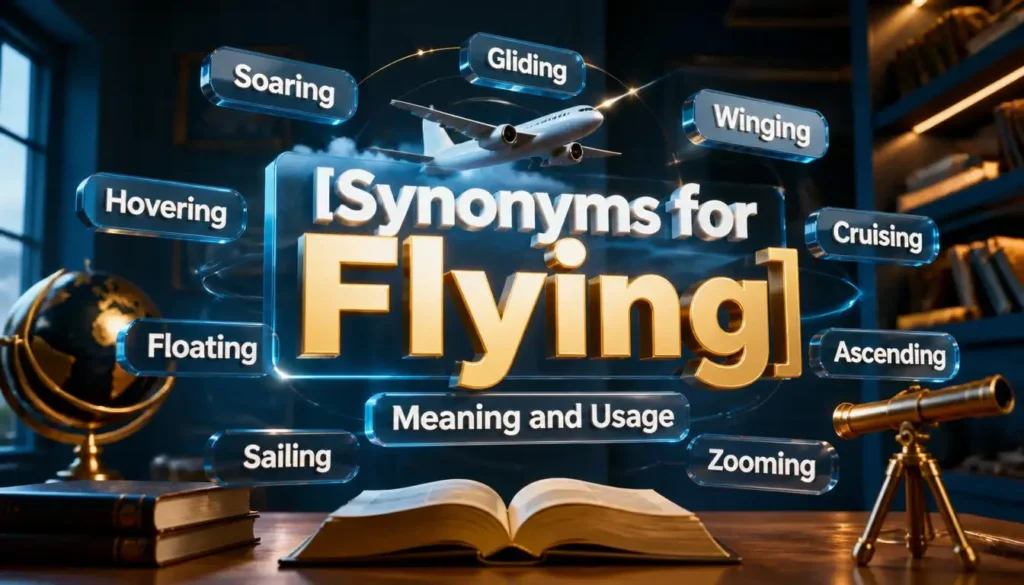 Detailed Synonyms and Alternatives for Flying