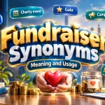 Fundraiser Synonyms, Better Words with Meanings, Examples and When to Use Each