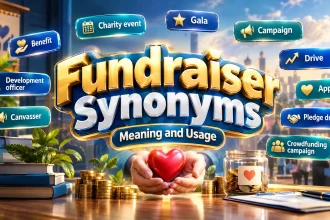 Fundraiser Synonyms, Better Words with Meanings, Examples and When to Use Each