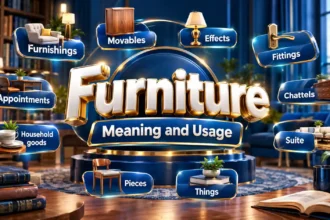 Furniture Synonyms: Best Alternatives, Meanings & Examples