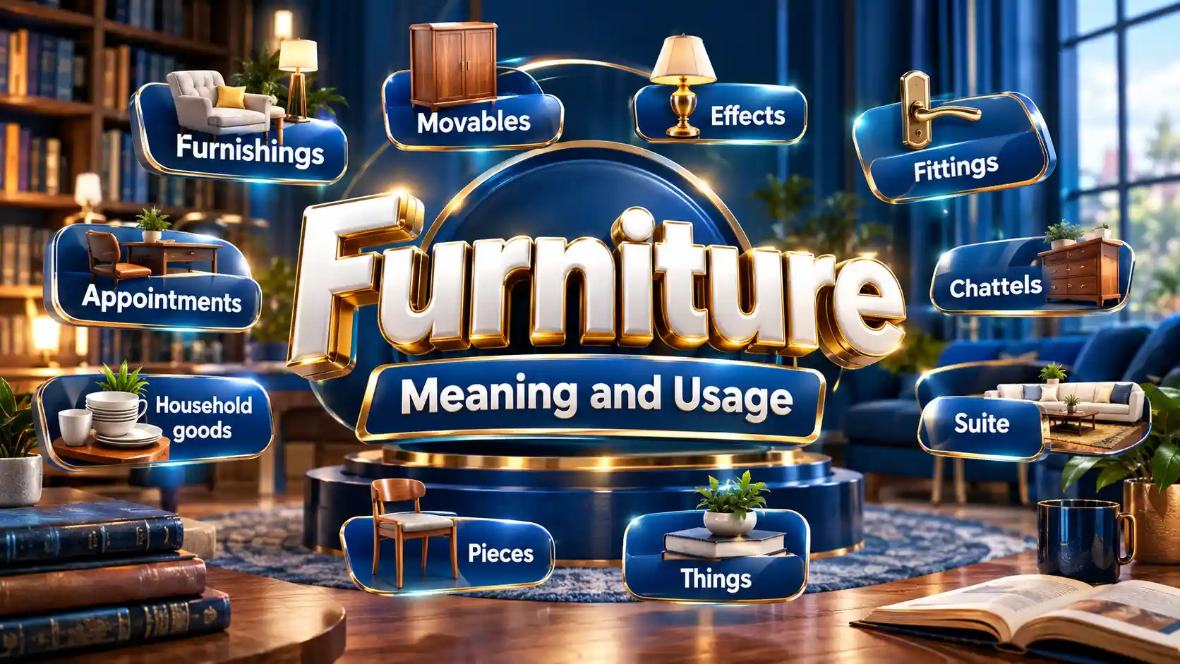 Furniture Synonyms: Best Alternatives, Meanings & Examples