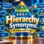 Hierarchy Synonyms: Best Alternatives, Meanings, and Examples