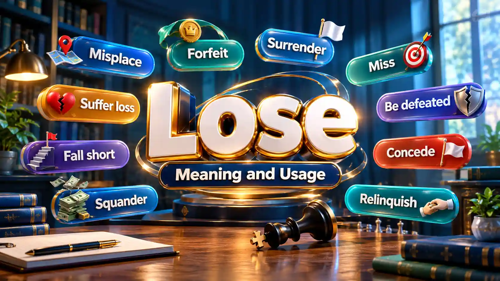 Lose Synonyms: Best Alternatives, Meanings, Examples & Usage Guide