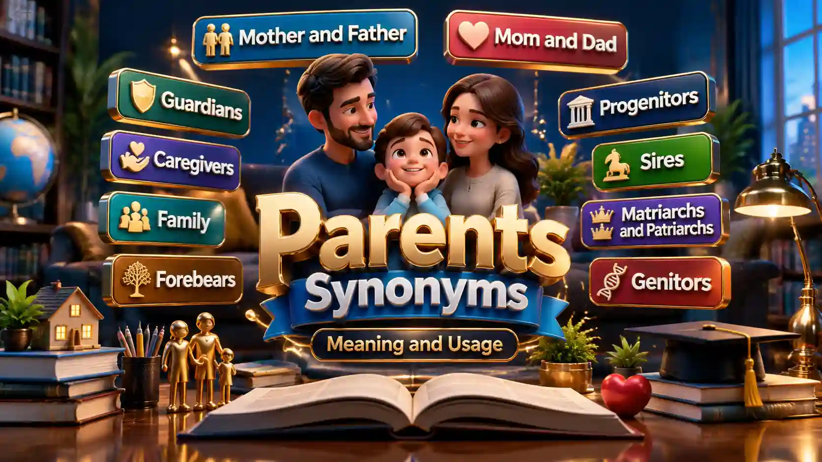 Parents Synonyms: Best Alternatives, Meanings and Examples