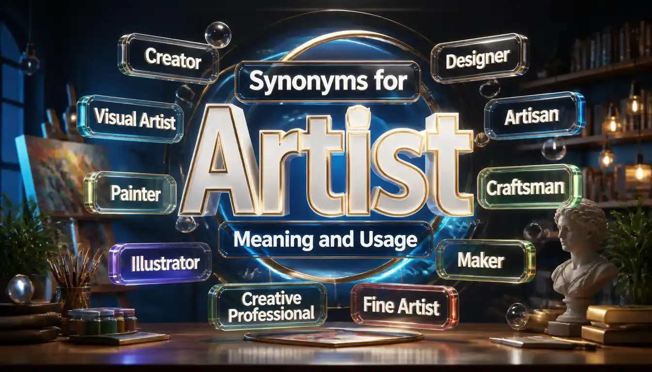 Synonyms for Artist Creative Words and Their Meanings