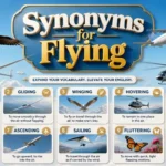 Synonyms for Flying: Words, Meanings and Better Alternatives