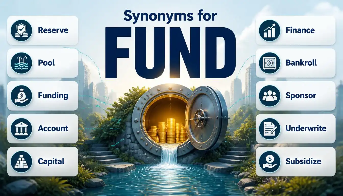 Synonyms for Fund: Best Alternatives by Meaning