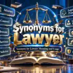 Synonyms for Lawyer , Legal Alternatives Explained