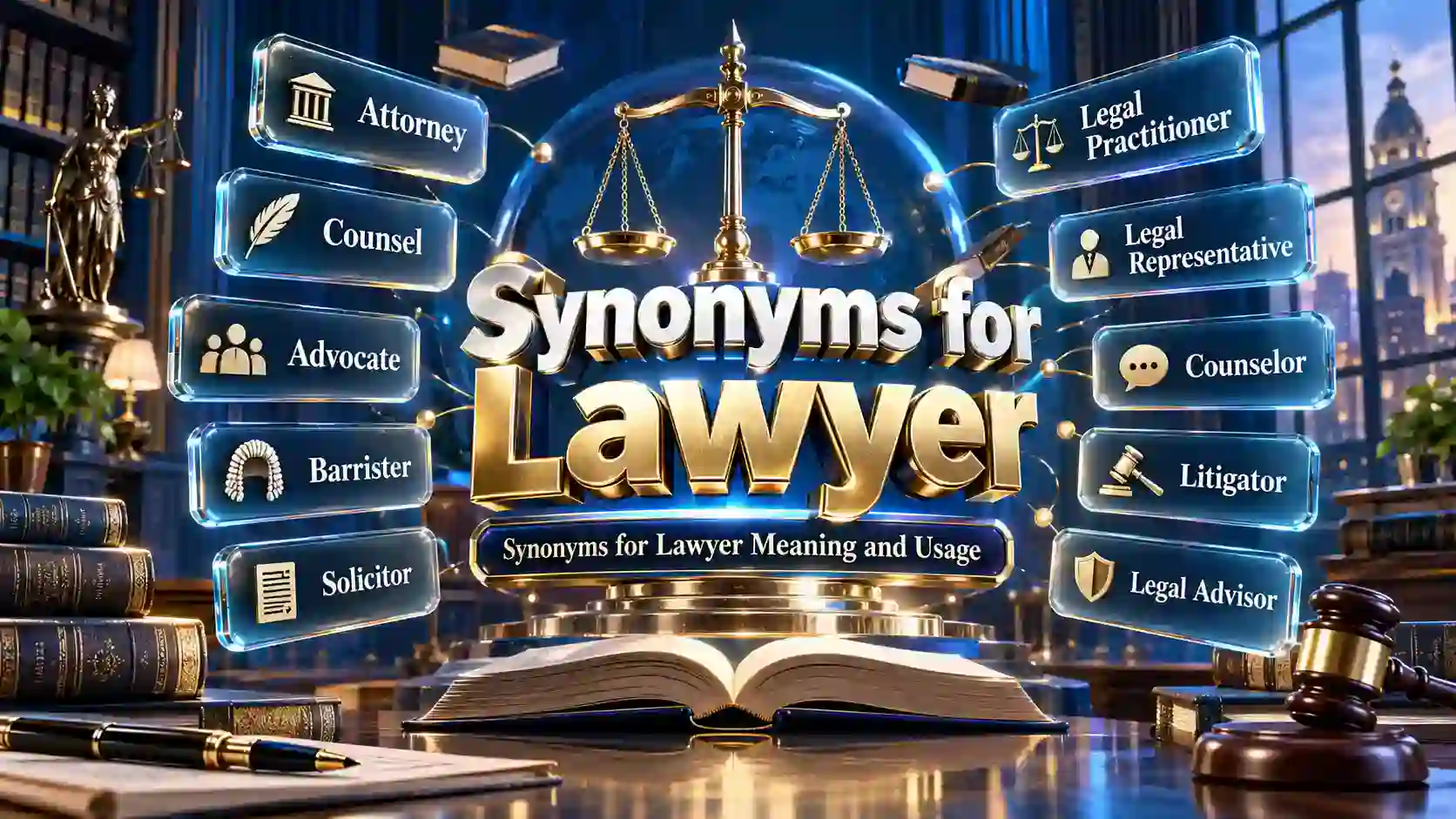 Synonyms for Lawyer , Legal Alternatives Explained