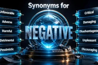 Synonyms for Negative: Better Words and Meanings
