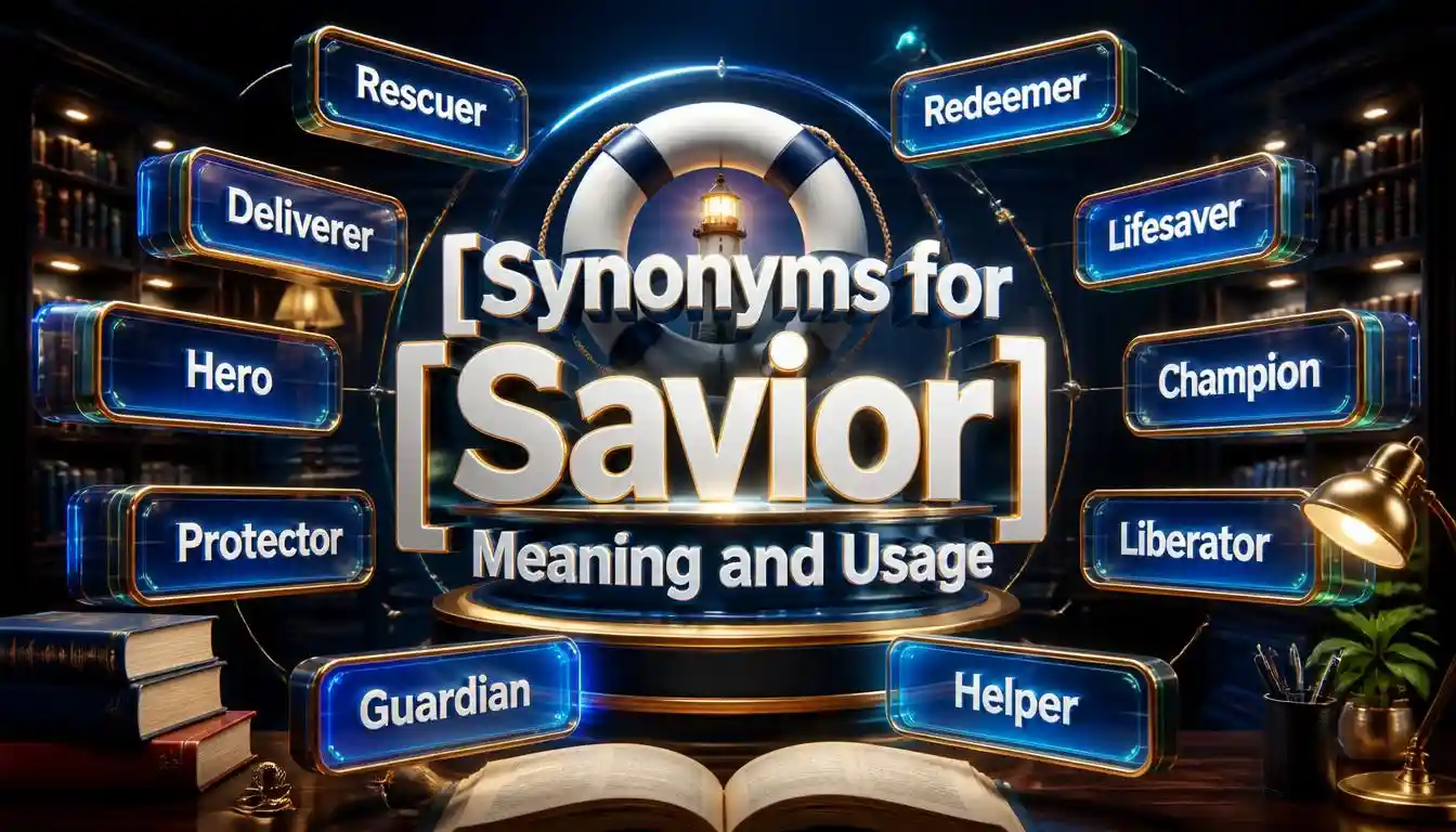 Synonyms for Savior Words With Meaning and Usage