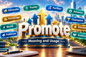 Promote Synonyms: 27 Best Alternatives, Meanings and Examples