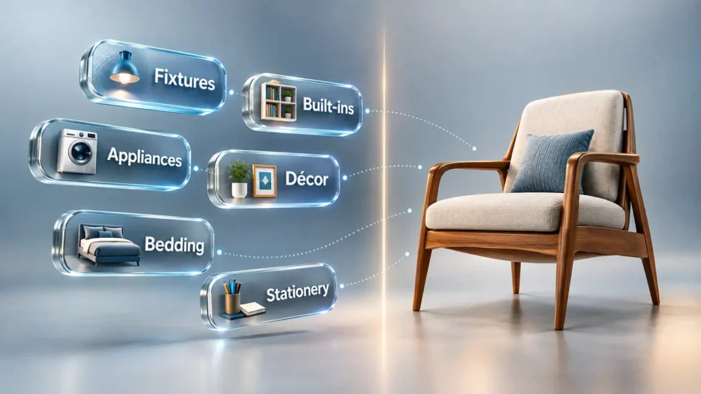 Words Commonly Confused with Furniture
