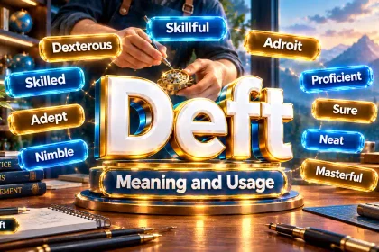 Deft Synonyms: Best Alternatives, Meanings and Examples