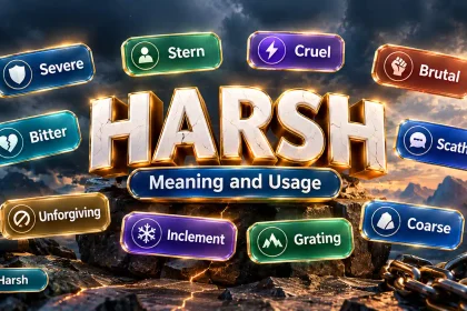 Harsh Synonyms: Best Alternatives, Meanings and Examples