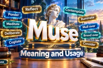 Muse Synonyms: Best Alternatives, Meanings and Examples