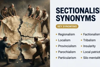 Sectionalism Synonyms: Best Alternatives, Meanings and Examples