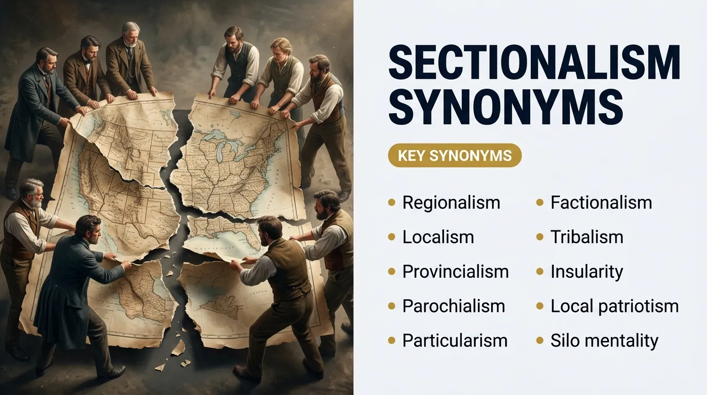 Sectionalism Synonyms: Best Alternatives, Meanings and Examples