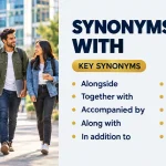 Synonyms for With Best Alternatives, Meanings & Examples