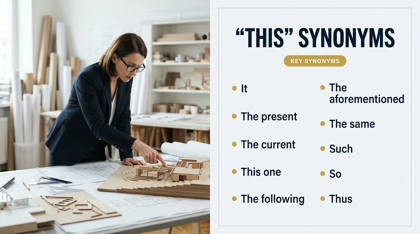 This Synonyms: Best Alternatives, Meanings and Examples